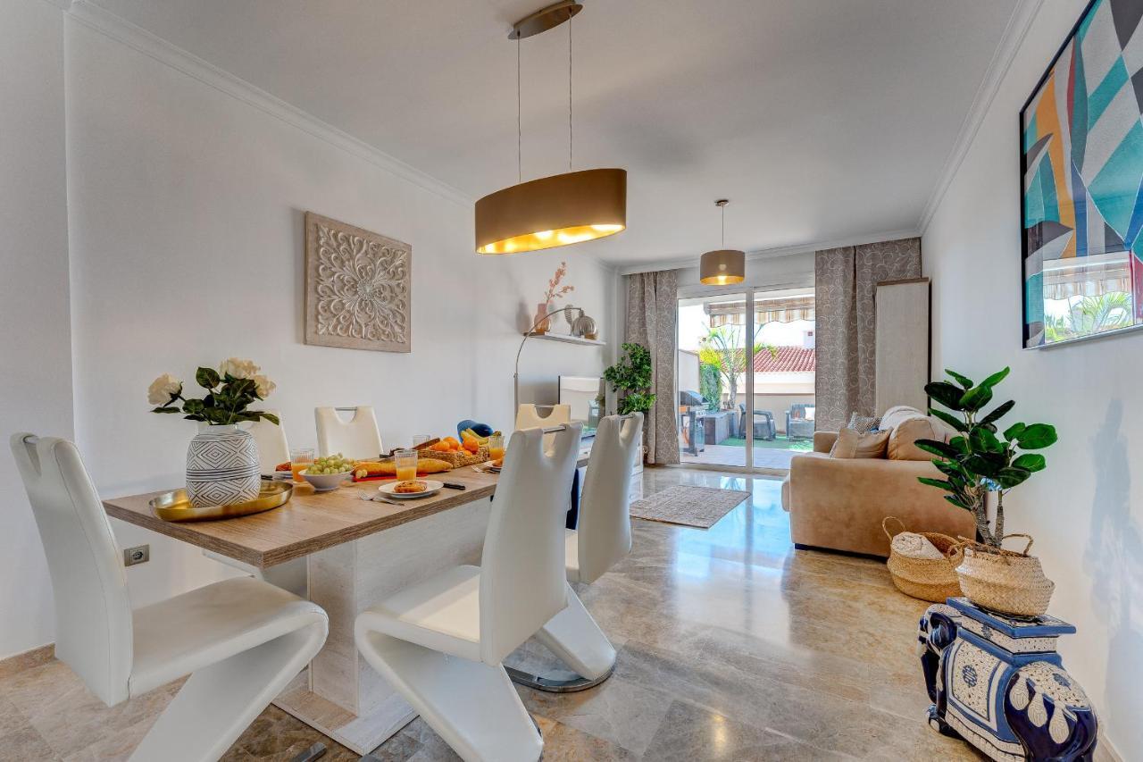 Modern Apartment With Large Terrasse, Bbq, Fast Wifi, 2 Pools Puerto de Santiago  Esterno foto