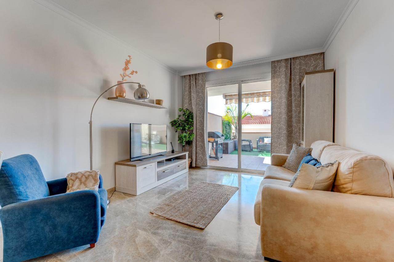 Modern Apartment With Large Terrasse, Bbq, Fast Wifi, 2 Pools Puerto de Santiago  Esterno foto